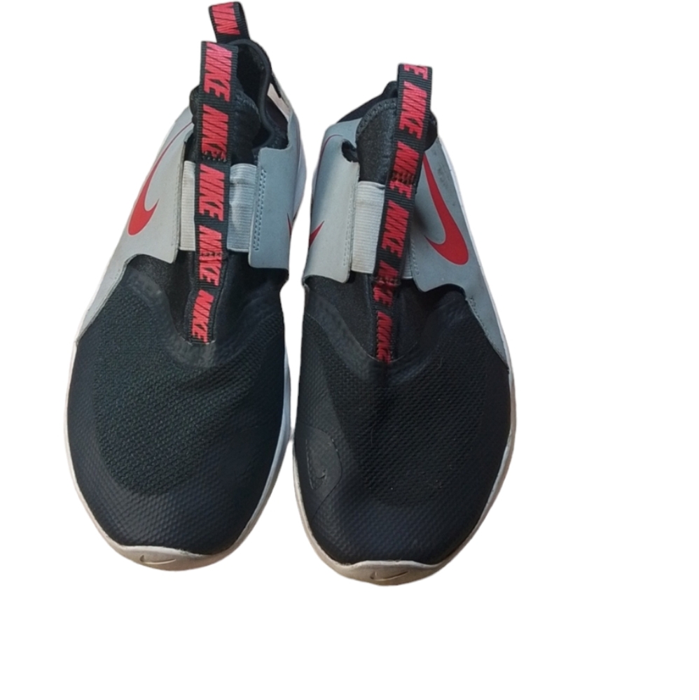 Big Kids Childrens Nike Flex Runner Black Gray Athletic Sneakers Shoes Size 7 Y